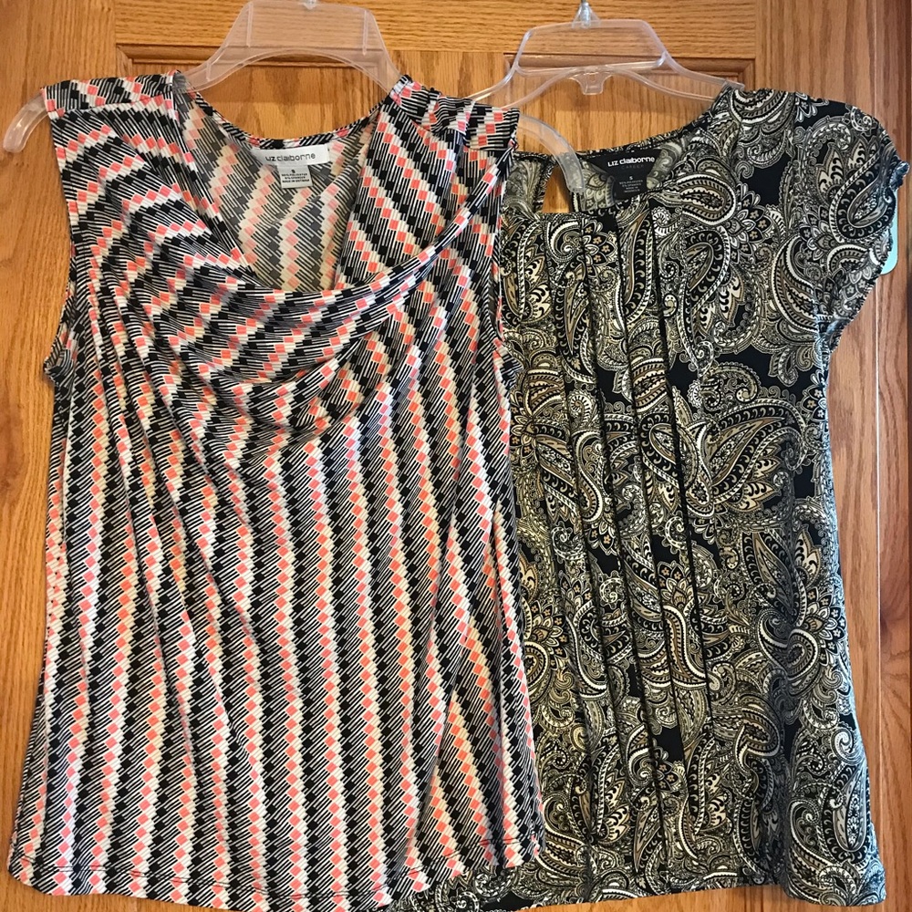 2 Liz Claiborne dressy tops
